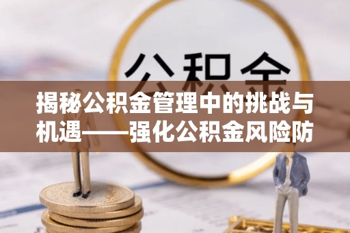 勐腊揭秘公积金管理中的挑战与机遇——强化公积金风险防控的多维策略